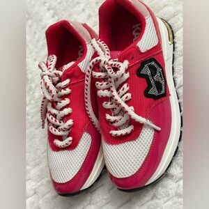 KARL LAGERFELD WOMEN SNEAKERS MAYU KL155678 WHTBERRY Size:7.5